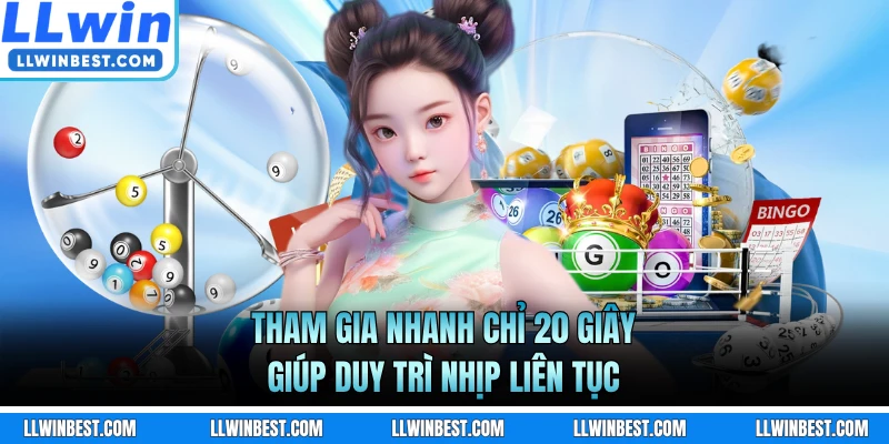 Tham gia nhanh chỉ 20 giây giúp duy trì nhịp liên tục